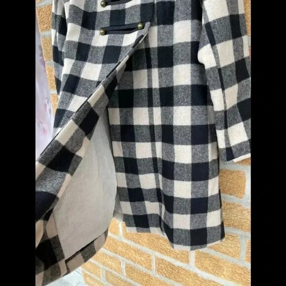 Quiksilver Plaid Wool Jacket medium - Picture 4 of 10